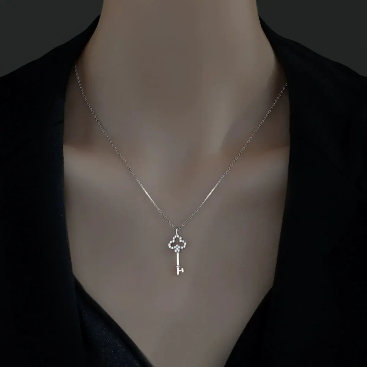 Key Pendant Necklace